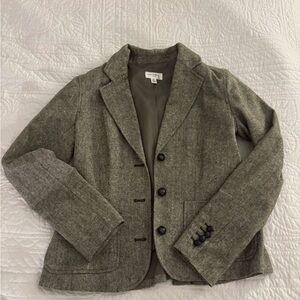 Isaac Mizrahi Women’s Light Army Green Blazer